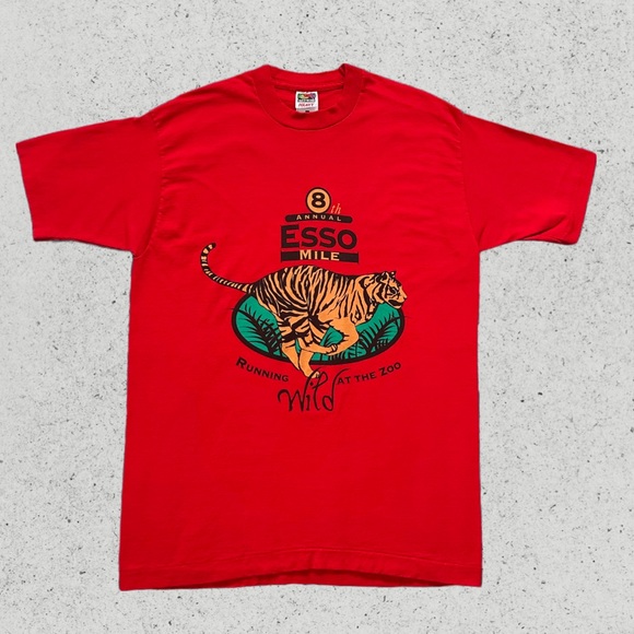 Vintage Other - Vintage 90s Single Stitch Esso Mile Graphic T-Shirt